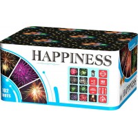 Фейерверк MC128 Счастливый миг / Happiness (0,8", 1", 1,2" х 102)