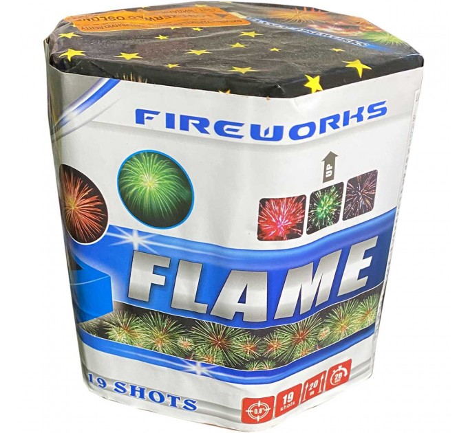Фейерверк GP493 Пламя / FLAME (0,8" х 19)