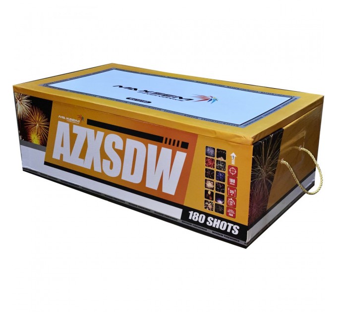 Фейерверк MC12180 Оранжевое солнце / AZXSDW (1,2" х 180)