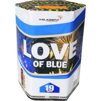 Фейерверк SB-19-02 Небеса / LOVE OF BLUE (1,2" х 19)