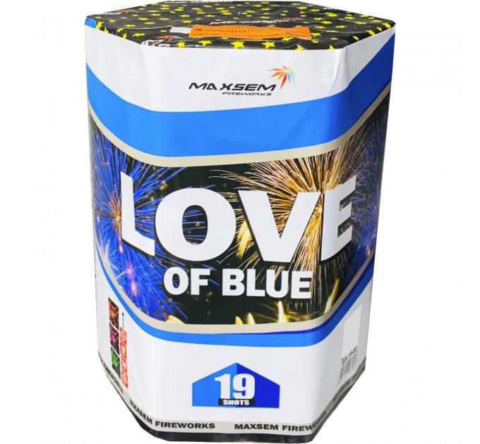 Фейерверк SB-19-02 Небеса / LOVE OF BLUE (1,2" х 19)