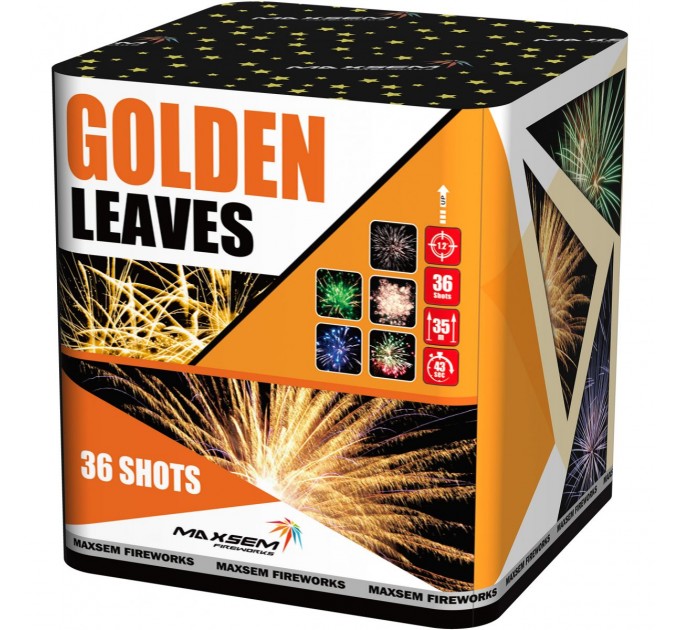 Фейерверк GWM6360 Золотые листья / Golden Leaves (1,2" х 36)
