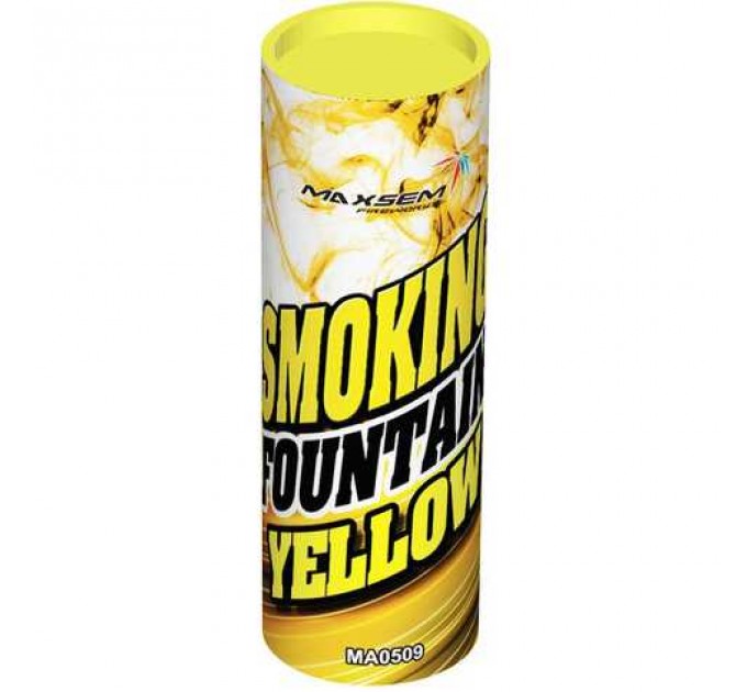 Дымовой фонтан - цветной дым желтый MA0509/Y (Maxsem)
