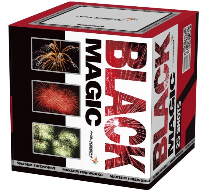 Фейерверк MC200-25 Черная магия / Black Magic (2" х 25)