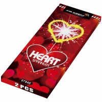Бенгальские свечи фигурные 0784E Сердце / HEART SPARKLER