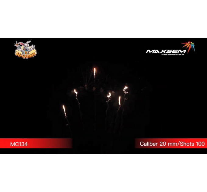 Фейерверк MC134 Дыхание огня / Wind Fireworks (0,8" х 100)