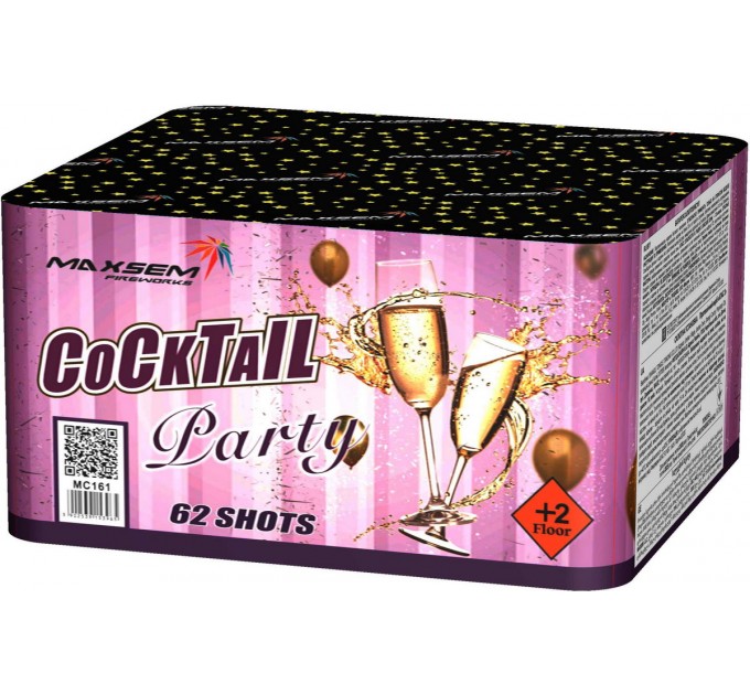 Фейерверк MC161 Коктейльная вечеринка / Cocktail Party (0,8", 1" х 62)