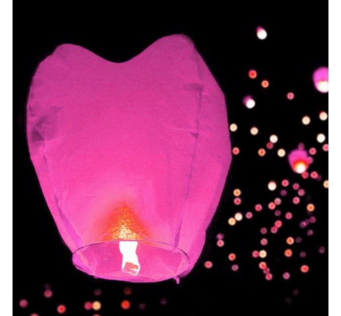 Небесный фонарик - сердце розовое (Страна Карнавалия)