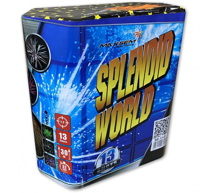 Фейерверк SB-13-01 Чудесный мир / Splendid World (1,2" х 13)