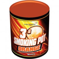 Дымовой фонтан - цветной дым оранжевый MA0510/O / SMOKING POT ORANGE (60 сек.)