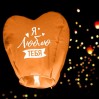 Небесный фонарик "Я люблю тебя" - сердце оранжевое (Страна Карнавалия)